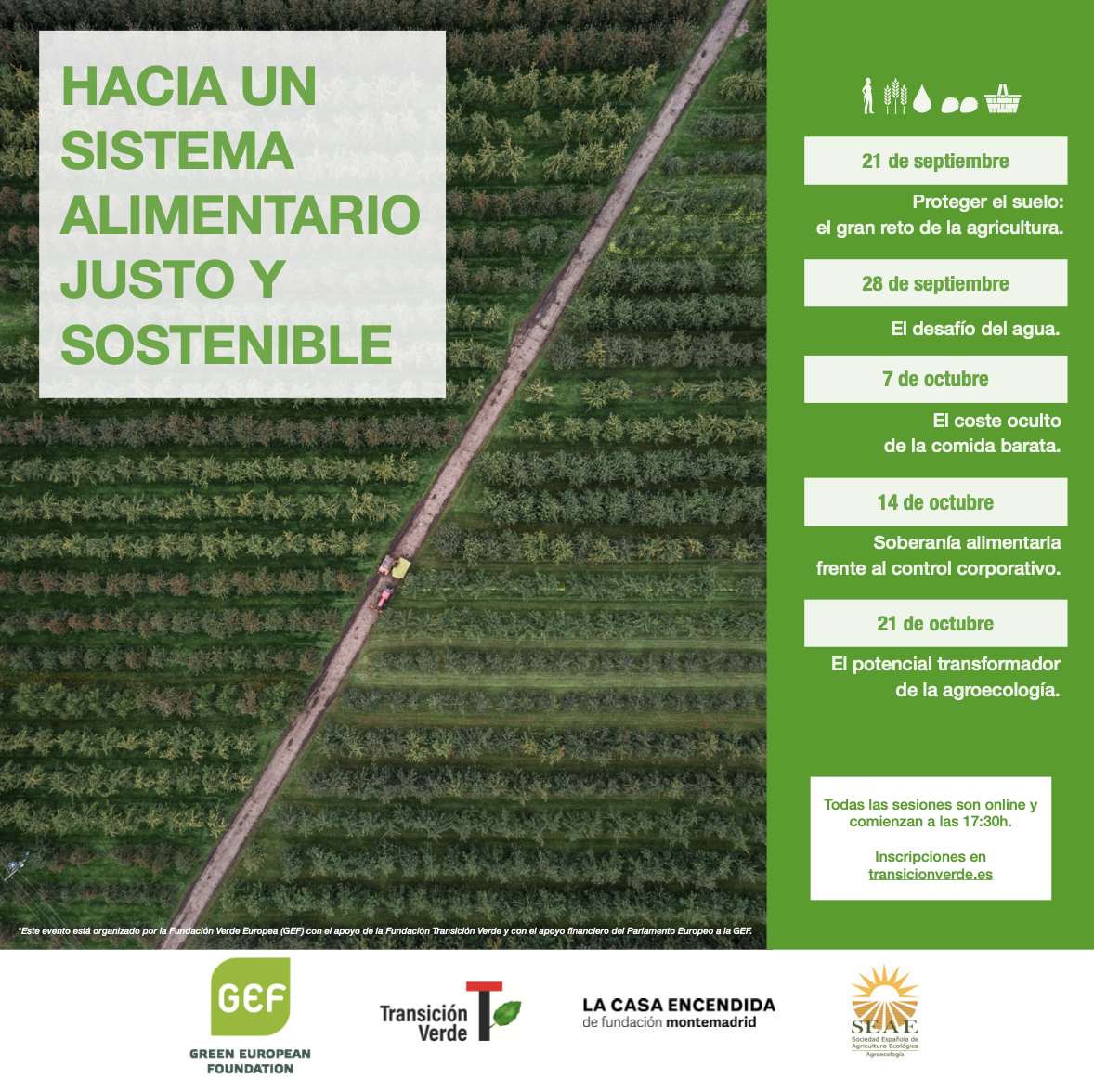Ciclo #FairSustainableFood | Hacia un sistema alimentario justo y sostenible .
