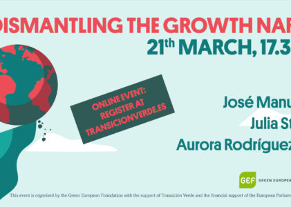 Event: «Dismantling the Growth Narrative»